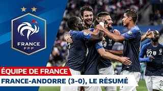 France Andorre 30 le résumé I Équipe de France 2019 [upl. by Cosette859]