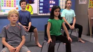 Yoga in the Classroom K–4 Chair Sequence [upl. by Avenej]