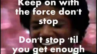 Michael Jackson  Dont Stop Til You Get Enough Full With Lyrics [upl. by Terena610]