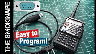 How to Program a Baofeng HAM Radio with Chirp  TheSmokinApe [upl. by Eimrots]