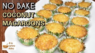 No Bake Coconut Macaroons [upl. by Yesak101]