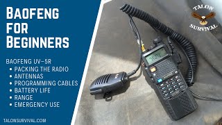 Baofeng for Beginners More on Antennas Range and Emergency Use [upl. by Viki]