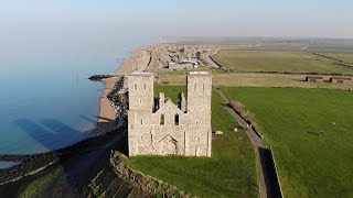 Abandoned Roman Fort and Reculver Towers Tour 2020 urbex [upl. by Odlaumor]