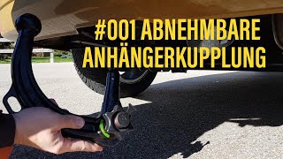 001  Abnehmbare Anhängerkupplung anbringen [upl. by Anihtyc]