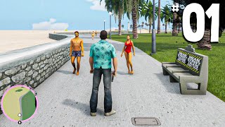 GTA Vice City Definitive Edition  Part 1  WELCOME TO MIAMI [upl. by Kealey340]