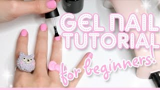 HOW TO APPLY amp REMOVE SOAKOFF GEL NAIL POLISH FOR BEGINNERS [upl. by Ranchod967]