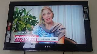 Como sintonizar os canais digital na tv CCE [upl. by Meenen]