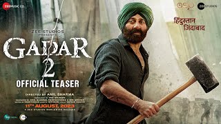 Gadar 2  Official Teaser  Sunny Deol  Ameesha Patel  Anil Sharma  Zee Studios  11th August [upl. by Armahs]