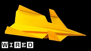 How to Make A Paper Airplane That FLIES FAR  Full Tutorial  WIRED [upl. by Lordan186]