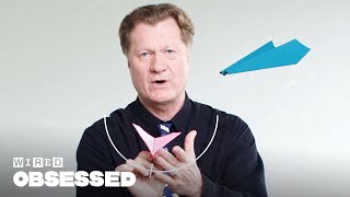 How This Guy Folds and Flies World Record Paper Airplanes  WIRED [upl. by Hoy]