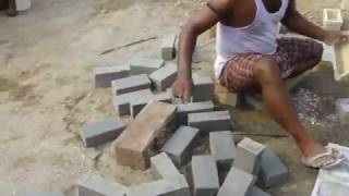 how to make cement bricks easily [upl. by Madelon]