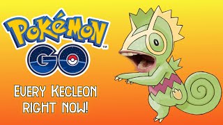 LEAVE KECLEON ALONE Pokemon Go [upl. by Rosati]