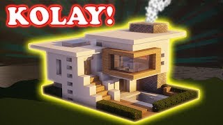 Minecraft Modern Ev Yapımı No07 [upl. by Shuler]