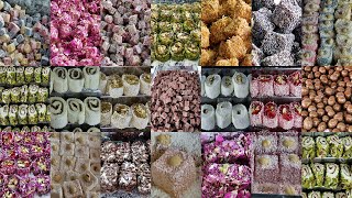 Turkish Delight Varieties  How to make Traditional Turkish Delight [upl. by Wyon]