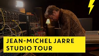 Touring JeanMichel Jarres Studio In Paris [upl. by Edlitam]