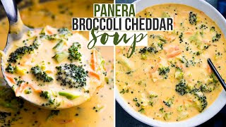 30 Minute Broccoli Cheddar Soup Better than Panera [upl. by Hui]