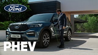 How to charge an electric car at home  PHEV Home Charging  Ford Ireland [upl. by Arakat]