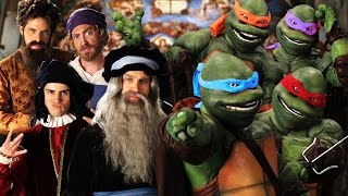 Artists vs TMNT Epic Rap Battles of History [upl. by Hasile307]