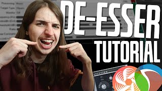 How to use DEESSER 🎤  How to deess vocals and speech  JS Deesser Spitfish iZotope Nectar 3 [upl. by Akiras86]