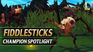 FIDDLESTICKS REWORK CHAMPION SPOTLIGHT  League of Legends [upl. by Ahsienad]