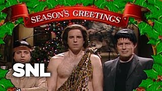 Seasons Greeting from Tarzan Tonto and Frankenstein II  SNL [upl. by Gary]