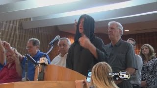 City Council Meeting Gets Heated After Satanic Temple Representative Gives Invocation [upl. by Adnyleb]