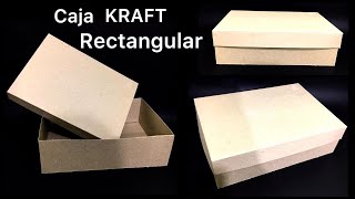 Caja Kraft RECTANGULAR [upl. by Yenwat570]