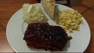 Homemade Meatloaf  The Hillbilly Kitchen [upl. by Ttehr]