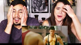 AAMIR KHANS CRAZY FIGHT SCENE  Dangal  Reaction  Jaby Koay amp Achara Kirk [upl. by Ezar900]