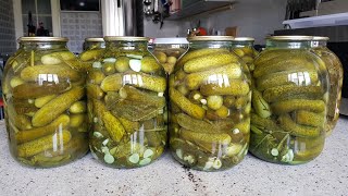 БОЧКОВЫЕ ОГУРЦЫ на ЗИМУ ХОЛОДНЫЙ СПОСОБ БЕЗ УКСУСА SALTED CUCUMBERS Выпуск №809 [upl. by Mala942]