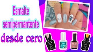 CLASE 1 Como preparar la uña ESMALTE SEMIPERMANENTE funnailstatyz [upl. by Letsyrc]