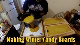 Feeding Bees in Winter  Making Candy Boards [upl. by Gibson]