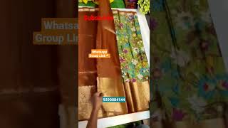 Soft Dupion Silk Saree with kalamkari digital print  Whatsapp 9290084144 [upl. by Aimaj]