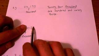 How to  write numbers in words [upl. by Bonnette553]