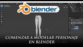 Modelado de Personaje en Blender  Parte 1 [upl. by Ilecara321]