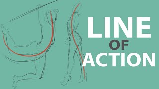 Life Drawing  Line of Action [upl. by Ellednahc180]