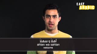 Easy Arabic  Basic Phrases As Salaam Alaykum [upl. by Ammej]