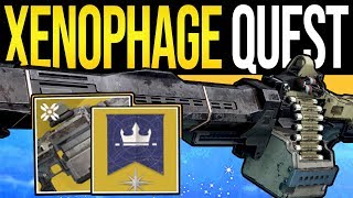 Destiny 2  How to Get XENOPHAGE  Full Exotic Quest Guide Lost Sector Puzzles amp Dungeon Steps [upl. by Cottrell]