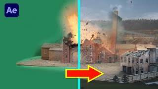 Factory EXPLOSION miniature scale model and VFX  full walkthrough [upl. by Kwasi312]