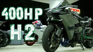 H2 Ninja vs Hayabusa  motorcycles drag racing [upl. by Kaasi]