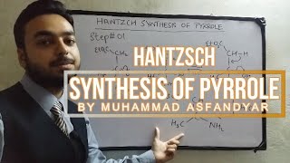 Hantzsch Synthesis of Pyrrole [upl. by Dippold342]