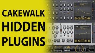 Cakewalk by Bandlab The Hidden Plugins [upl. by Aliuqaj]