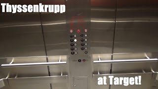 Thyssenkrupp Hydraulic Elevator  Target  Minneapolis MN [upl. by Iorgo]