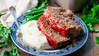 Meatloaf with Oatmeal [upl. by Annim]