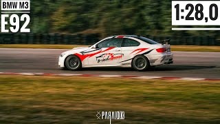 BMW M3 E92 Full Attack  Serres Racing Circuit  March 2024 [upl. by Llywellyn]