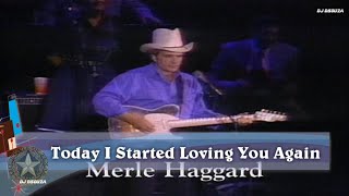 Merle Haggard  Today I Started Loving You Again  Live [upl. by Sidon]