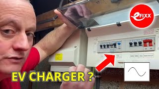 EV CHARGER installation UK  can you connect to an existing CONSUMER UNIT [upl. by Nahte]