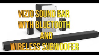 VIZIO SmartCast 5 1 Wireless Soundbar SB3651 [upl. by Attesor]