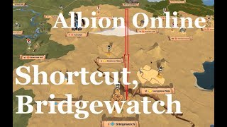 Albion Online  Caerleon to Bridgewatch fast almost safely [upl. by Whiney]