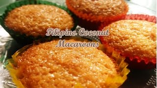 Filipino Coconut Macaroons [upl. by Akihsar]